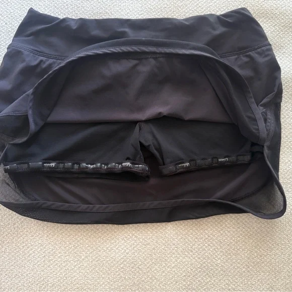 Lululemon Black High Rise Tennis Skort - Picture 4 of 8
